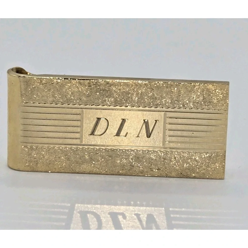 Anson Vintage Gold Plated‎ Money Clip